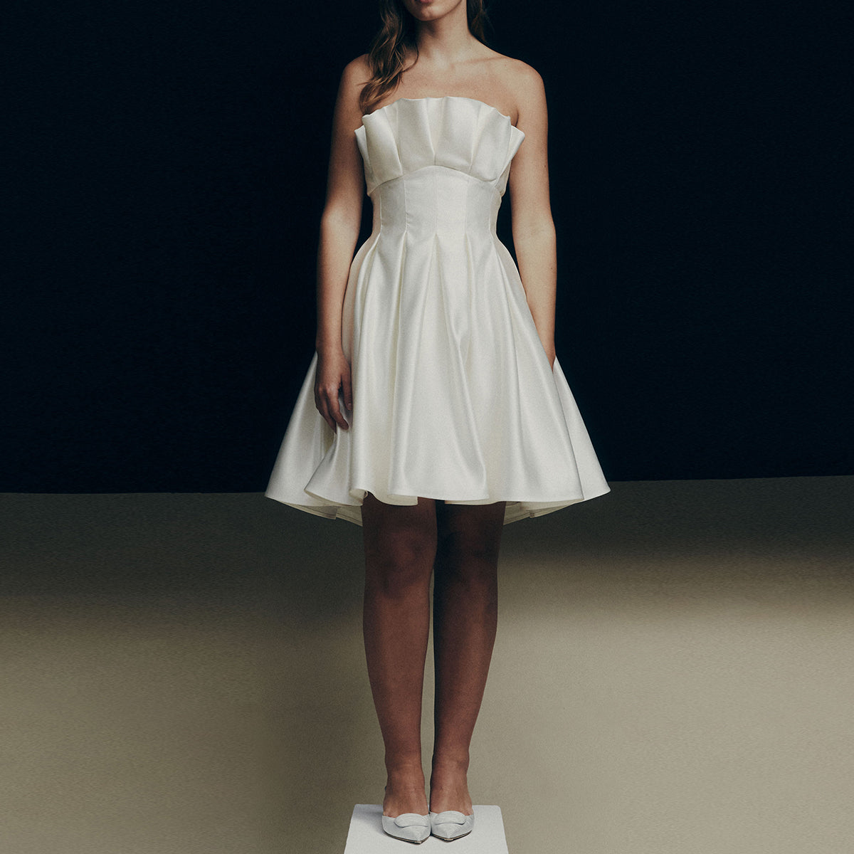 Little White Dress Amsale Little White Dress Amsale