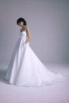 Helena, dress from Collection Bridal by Amsale, Fabric: italian-double-face-duchess-satin