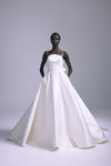 Rin, dress from Collection Bridal by Amsale, Fabric: satin
