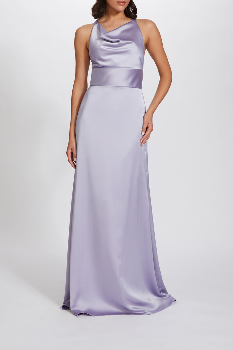 Amina, dress from Collection Bridesmaids by Amsale, Fabric: fluid-satin