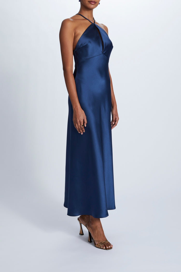 Inaya, dress from Collection Bridesmaids by Amsale, Fabric: fluid-satin