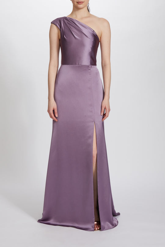 Paulette, $300, dress from Collection Bridesmaids by Amsale, Fabric: fluid-satin