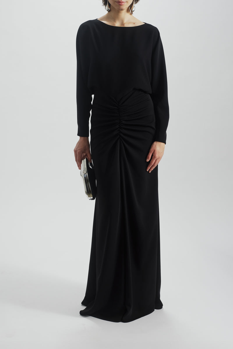 Dolman Sleeve Dress Black / 6 | Amsale Dolman Sleeve Dress Black / 6 | Amsale