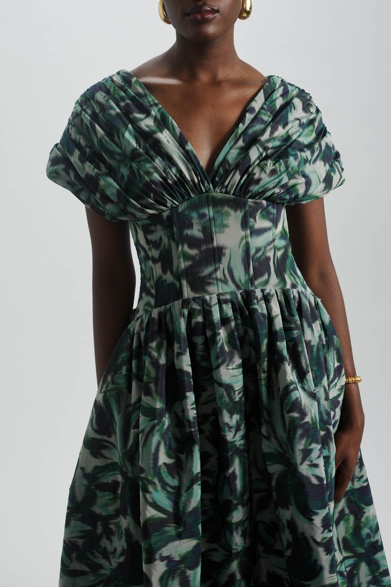 Drop-Waist Corset Dress – Amsale