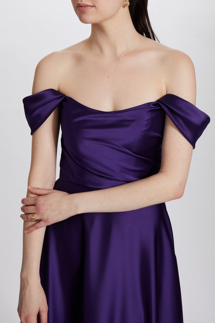 P619S - Amethyst, dress by color from Collection Evening by Amsale