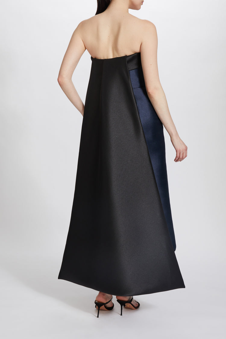 P627 - Navy-Black, dress by color from Collection Evening by Amsale