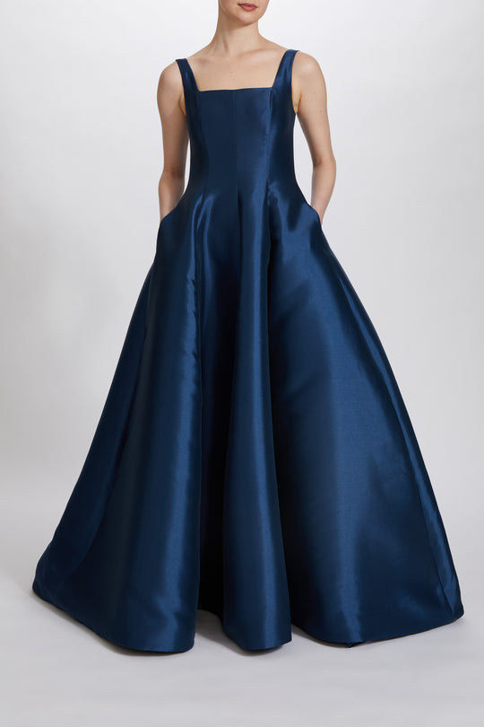 P631 - Mikado A-line gown, $995, dress from Collection Evening by Amsale, Fabric: mikado