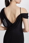 P641 - Black, dress by color from Collection Evening by Amsale