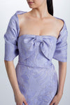 P696 - Lilac-Silver, dress by color from Collection Evening by Amsale