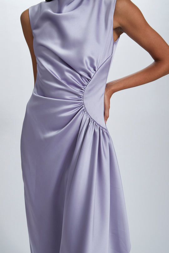 P719S, $695, dress from Collection Evening by Amsale, Fabric: fluid-satin