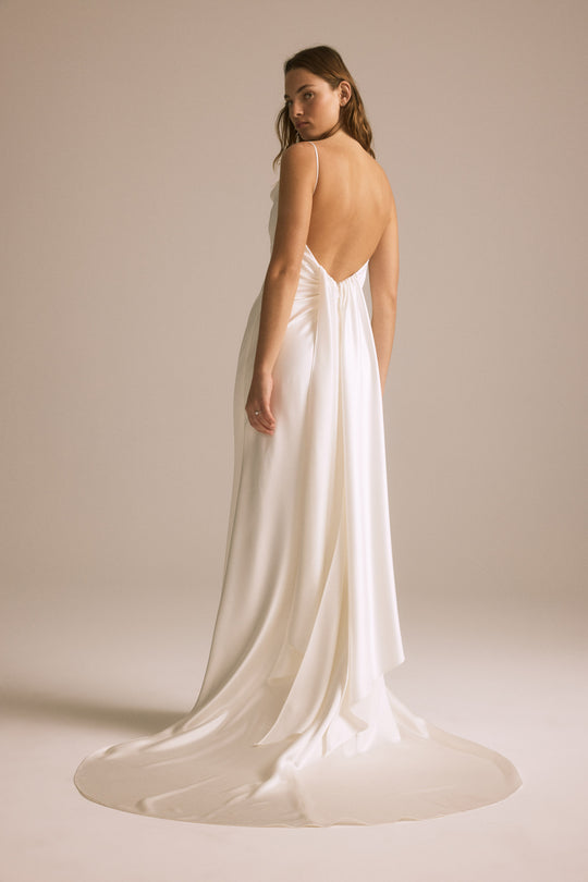 Dune, $1,995, dress from Collection Bridal by Nouvelle Amsale