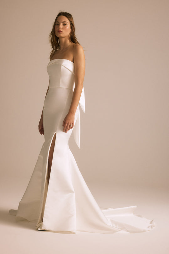 Louise, $2,595, dress from Collection Bridal by Nouvelle Amsale