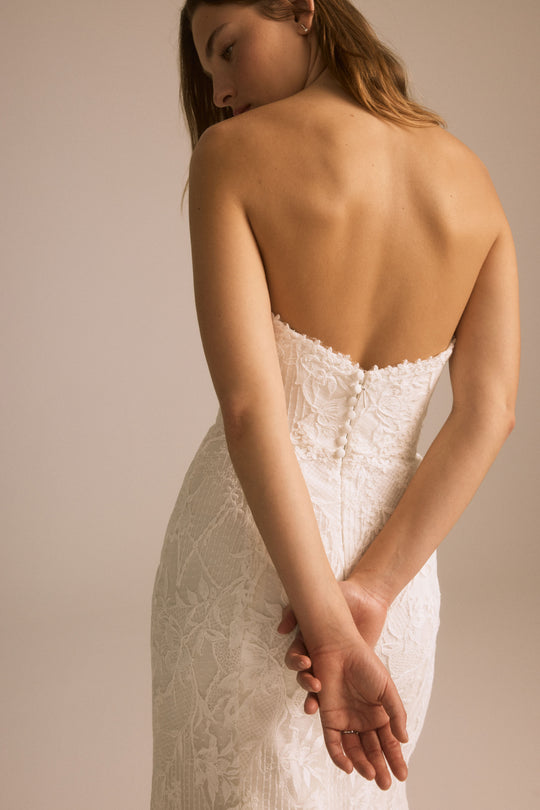 Magnolia, $3,495, dress from Collection Bridal by Nouvelle Amsale