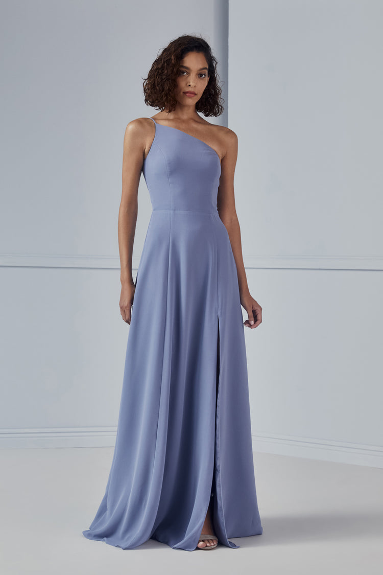 Chiara, dress from Collection Bridesmaids by Amsale, Fabric: flat-chiffon