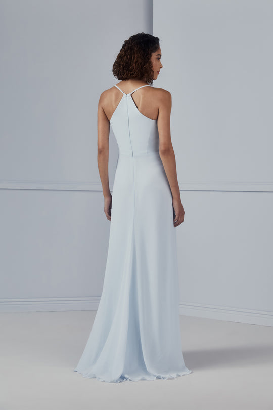 Cami, $270, dress from Collection Bridesmaids by Amsale, Fabric: flat-chiffon