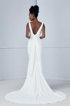 Amala, dress from Collection Bridal by Amsale, Fabric: crepe