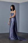 P371M - Mikado strapless gown - Black, dress by color from Collection Evening by Amsale