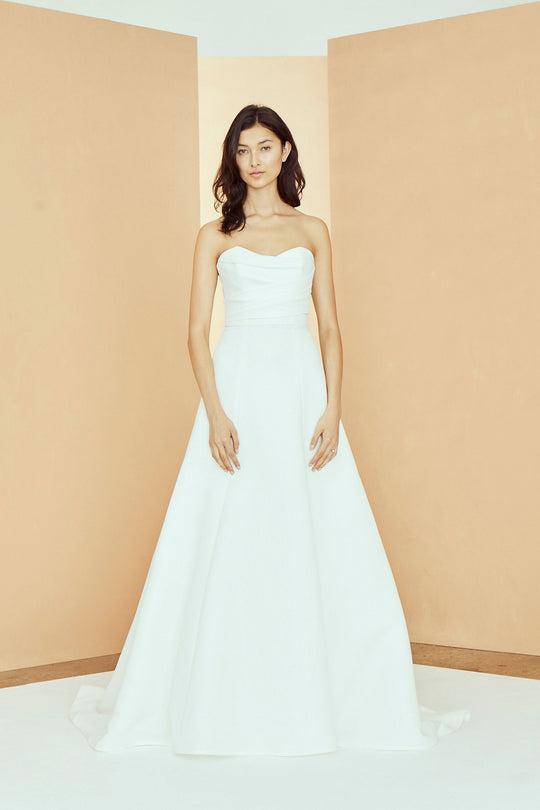 Kirsten, $2,195, dress from Collection Bridal by Nouvelle Amsale