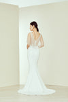 Jay, dress from Collection Bridal by Amsale, Fabric: crepe