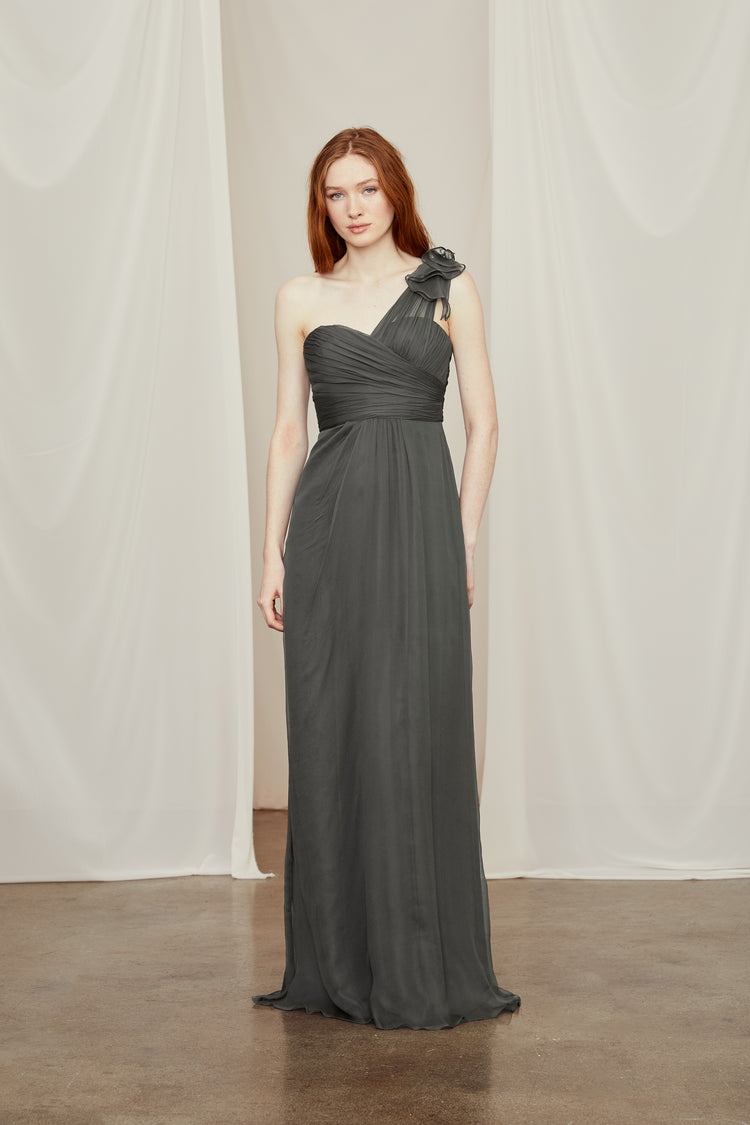 G787C, dress from Collection Bridesmaids by Amsale, Fabric: silk-chiffon