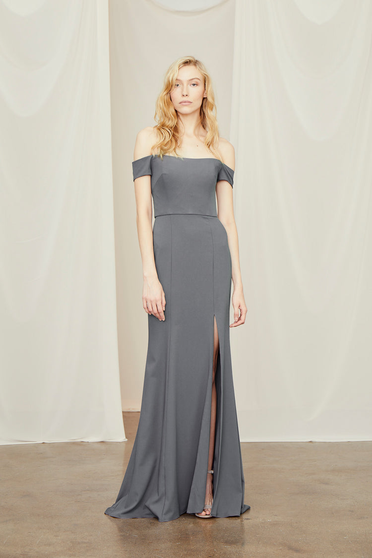 Eden, dress from Collection Bridesmaids by Amsale, Fabric: crepe