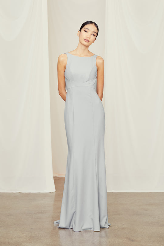 Joelle, $300, dress from Collection Bridesmaids by Amsale, Fabric: crepe