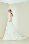 Connor, dress from Collection Bridal by Amsale, Fabric: faille
