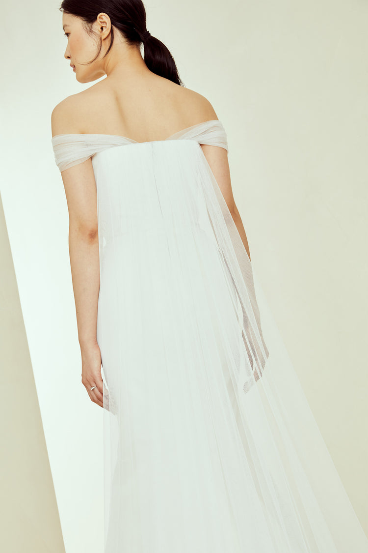 Salem, dress from Collection Bridal by Amsale, Fabric: radzimir