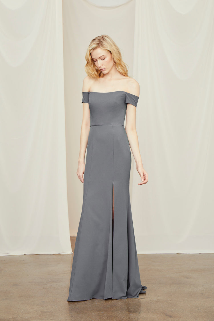 Eden, dress from Collection Bridesmaids by Amsale, Fabric: crepe