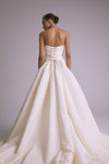 Este, dress from Collection Bridal by Amsale, Fabric: silk-faille
