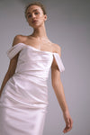 Juniper, dress from Collection Bridal by Amsale, Fabric: faille