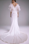 Kit, dress from Collection Bridal by Amsale, Fabric: faille