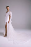 Kit, dress from Collection Bridal by Amsale, Fabric: faille