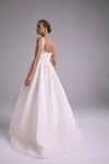 Matilda, dress from Collection Bridal by Amsale, Fabric: faille
