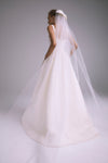 Matilda, dress from Collection Bridal by Amsale, Fabric: faille