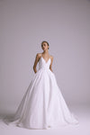 Pilar, dress from Collection Bridal by Amsale, Fabric: taffeta