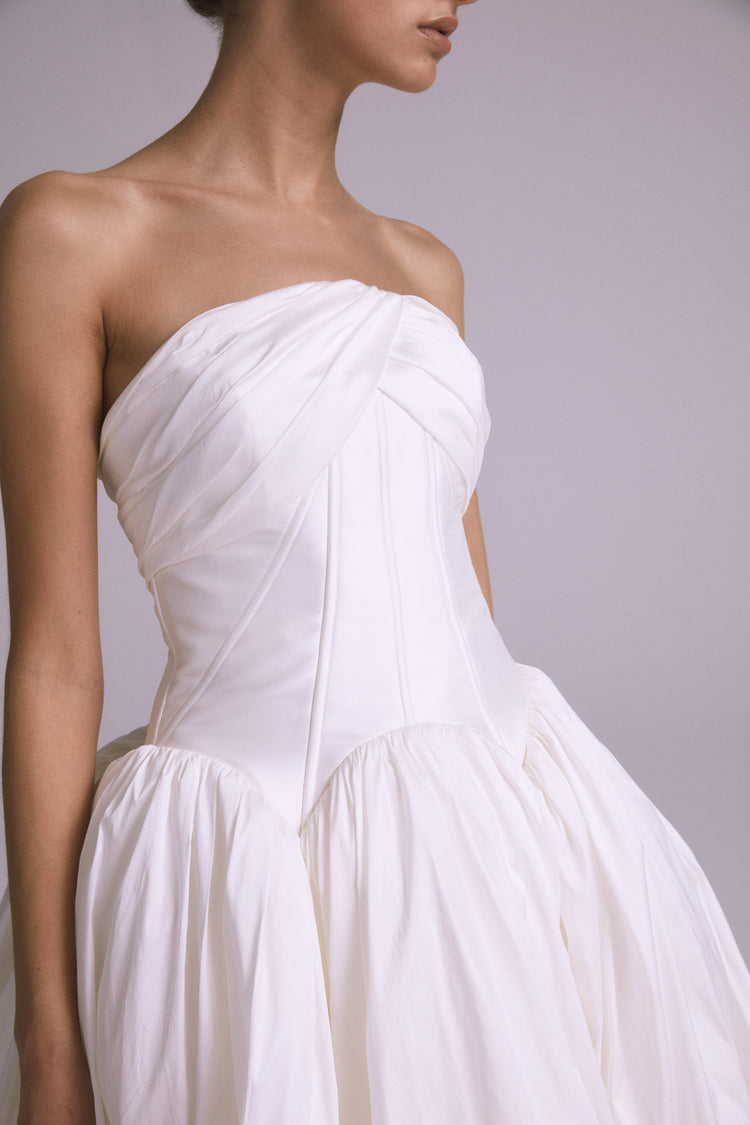 Primrose, dress from Collection Bridal by Amsale, Fabric: taffeta