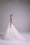 Stratton, dress from Collection Bridal by Amsale, Fabric: faille
