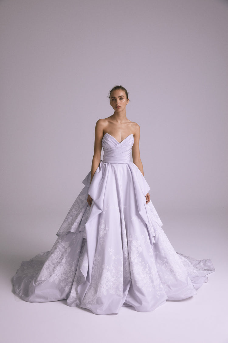 Tatum, dress from Collection Bridal by Amsale, Fabric: taffeta
