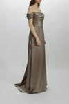 Daphne, dress from Collection Bridesmaids by Amsale, Fabric: fluid-satin