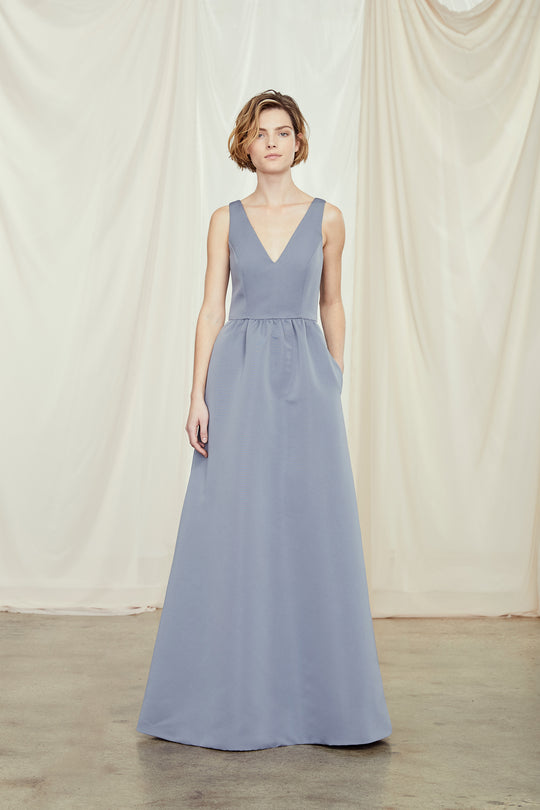 Jacqueline, $300, dress from Collection Bridesmaids by Amsale, Fabric: faille