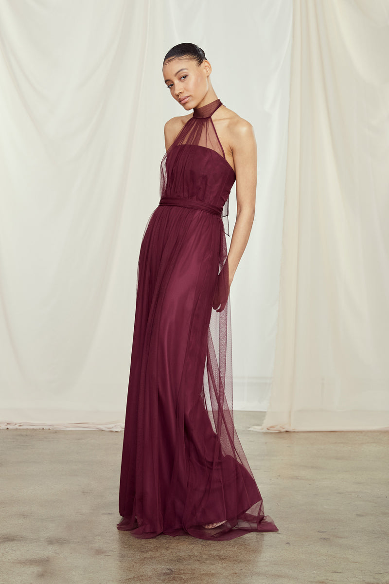 Amsale Tulle Bridesmaid Dresses