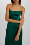 Jara, dress from Collection Bridesmaids by Amsale, Fabric: fluid-satin