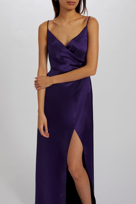 Kyle, $300, dress from Collection Bridesmaids by Amsale, Fabric: fluid-satin