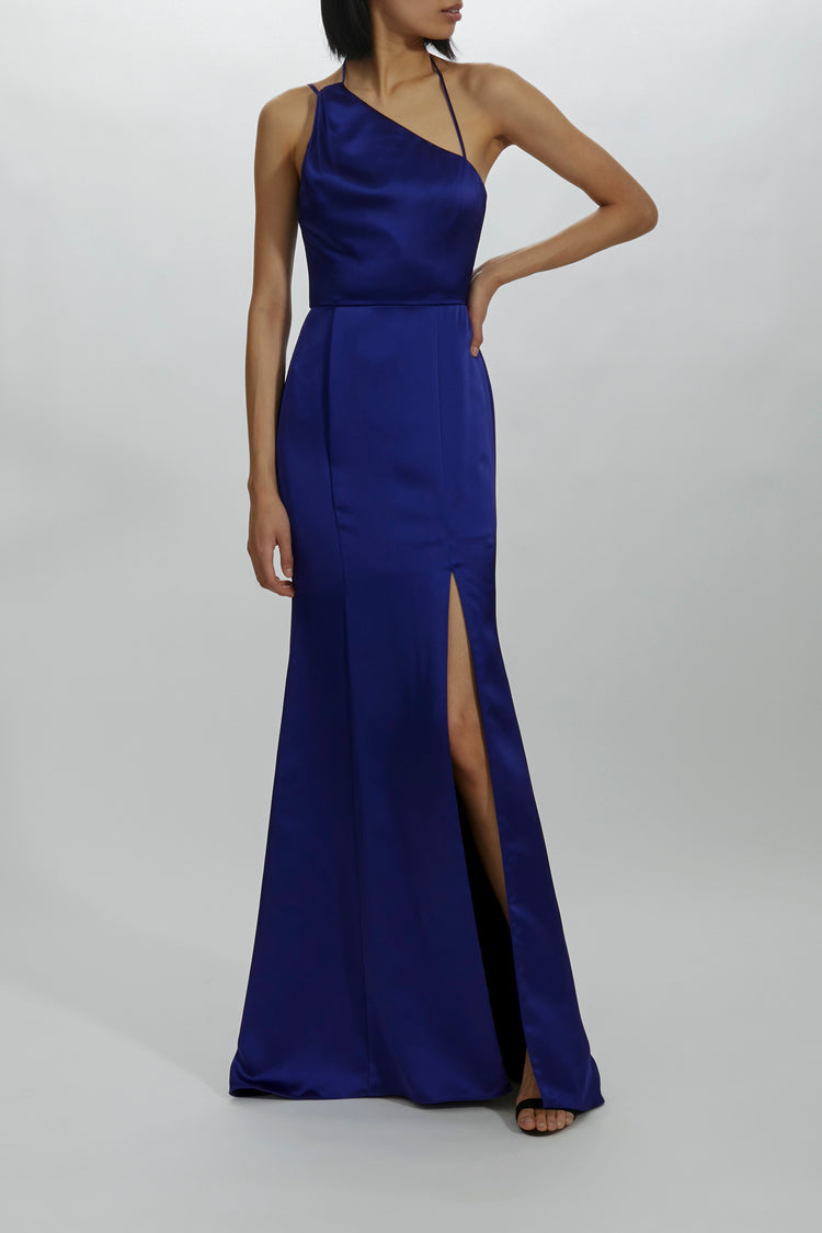 Nina, dress from Collection Bridesmaids by Amsale, Fabric: fluid-satin