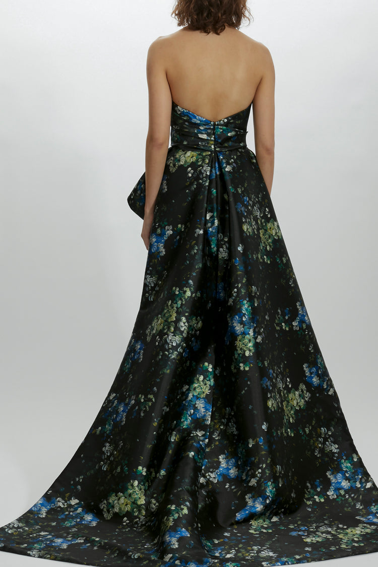P475M - Blue-Green-Multi, dress by color from Collection Evening by Amsale