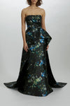 P475M - Blue-Green-Multi, dress by color from Collection Evening by Amsale