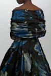 P478J - Blue-Green-Multi, dress by color from Collection Evening by Amsale