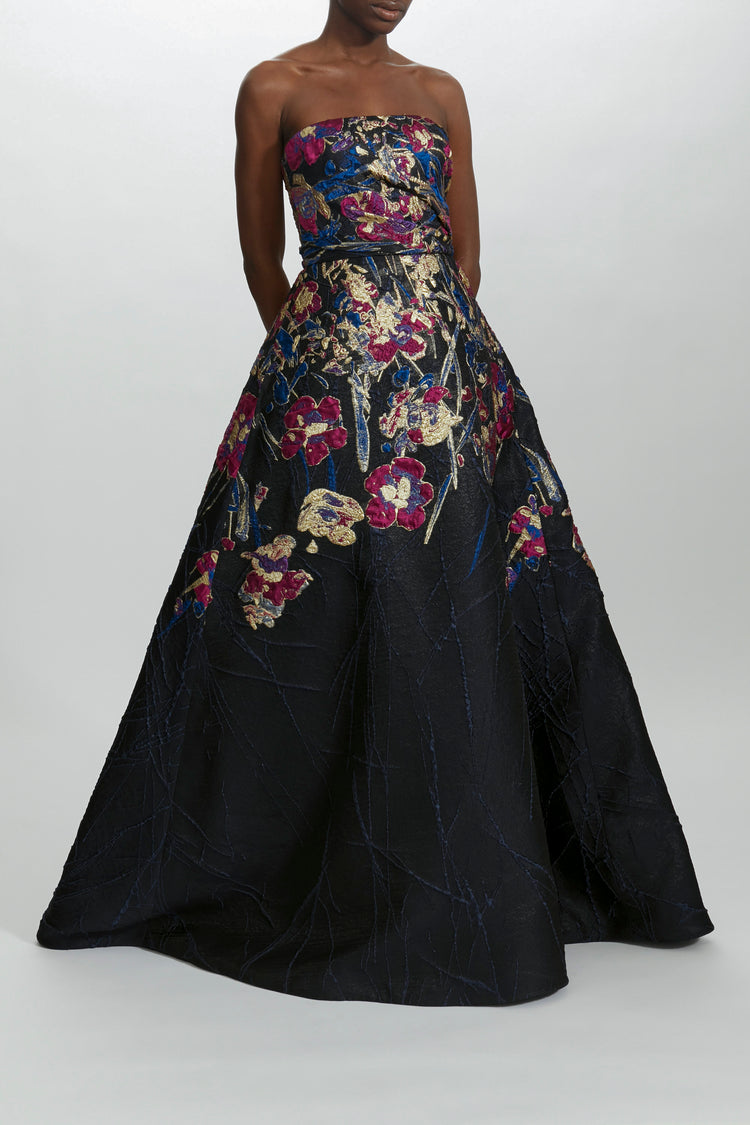 P482 - Bronze, dress by color from Collection Evening by Amsale