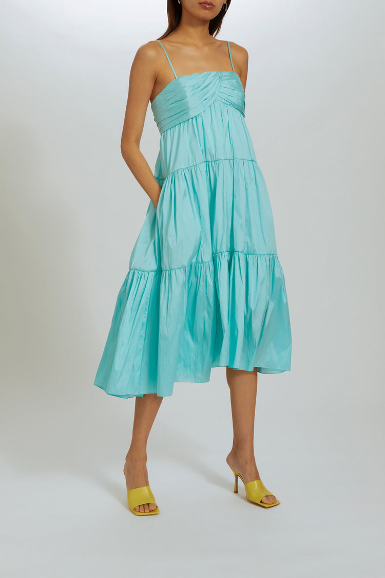 P547 - Aqua, dress by color from Collection Evening by Amsale